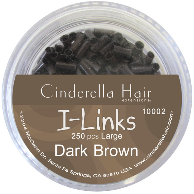 I-LinksDarkBrown-Large_7mmX2.5mm_250Pcs
