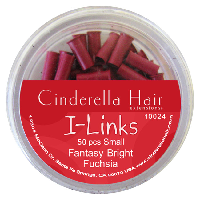 I-LinksFantasyBrightFuchsia-Small_5mmX2.5mm_50Pcs