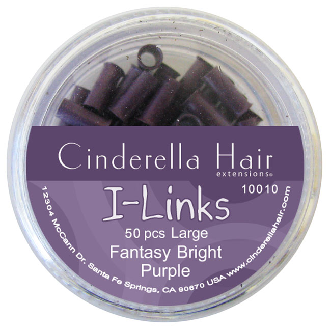 I-LinksFantasyBrightPurple-Large_7mmX2.5mm_50Pcs
