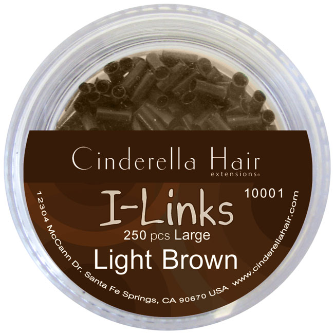 I-LinksLightBrown-Large_7mmX2.5mm_250Pcs
